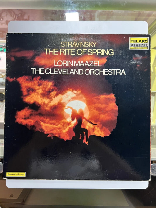 STRAVINSKY Audiophile Rite Of Spring LORIN MAAZEL Telarc Digital LP Soundstream