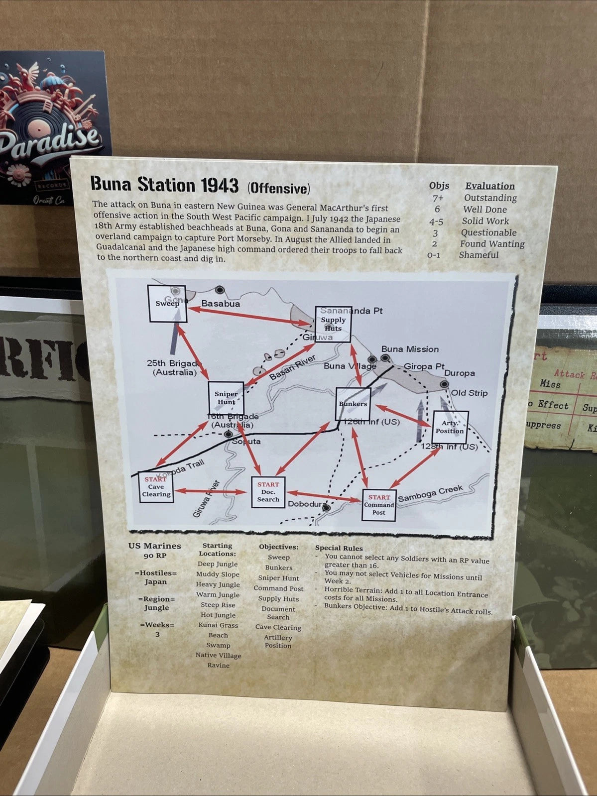 DVG Warfighter: The WWII Pacific Combat Card Game Incomplete
