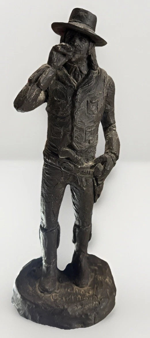 Michael Garman Gunslinger Sculpture - Rough Finish