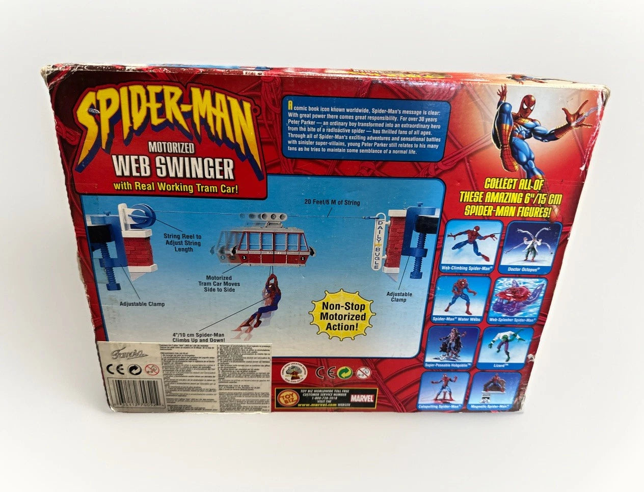 Motorized Web Swinger Spider-Man Open-Box