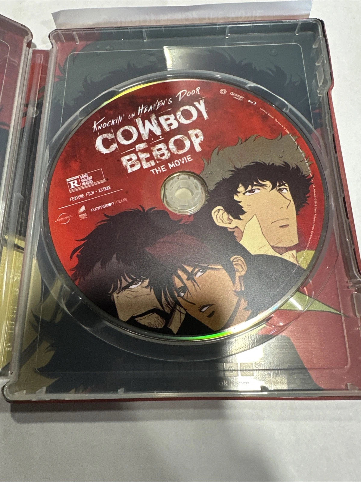 Cowboy Bebop: The Movie Steelbook Blu-ray Like New Out of Print Rare