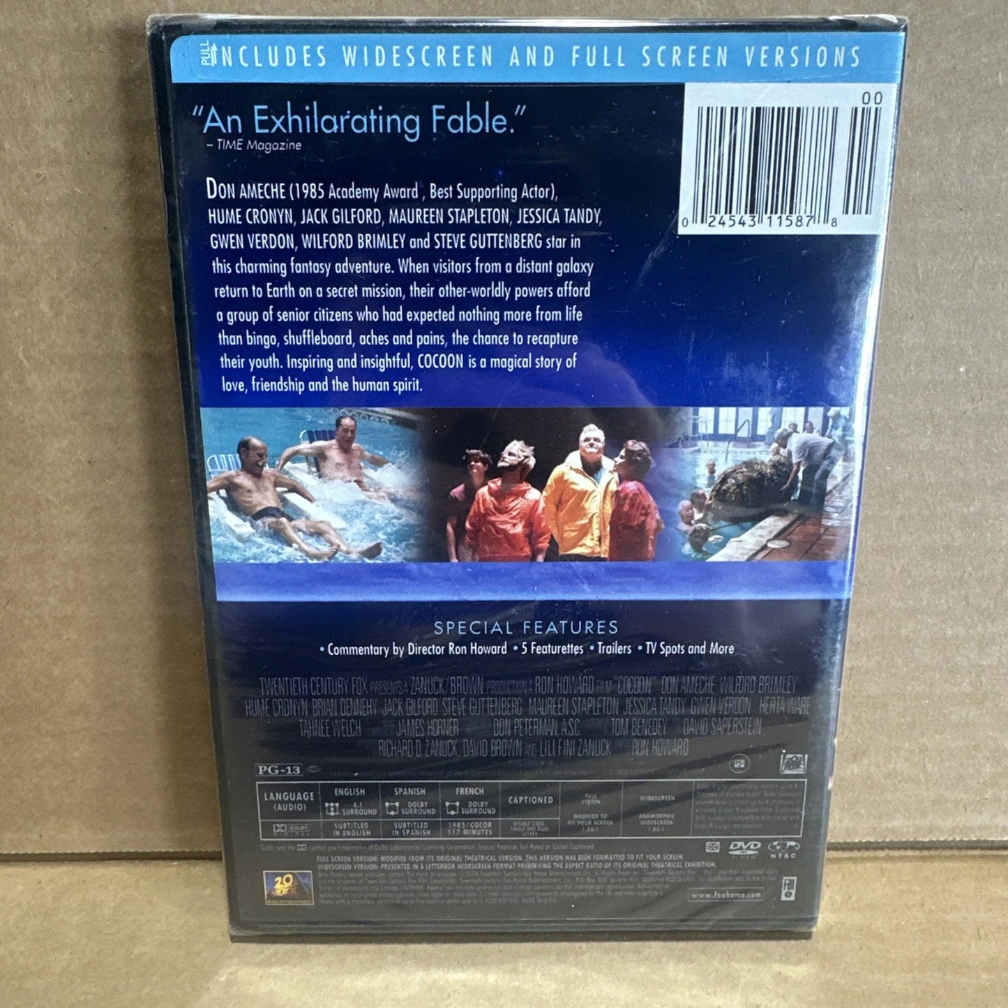 COCOON DVD 2004 BRAND NEW SEALED
