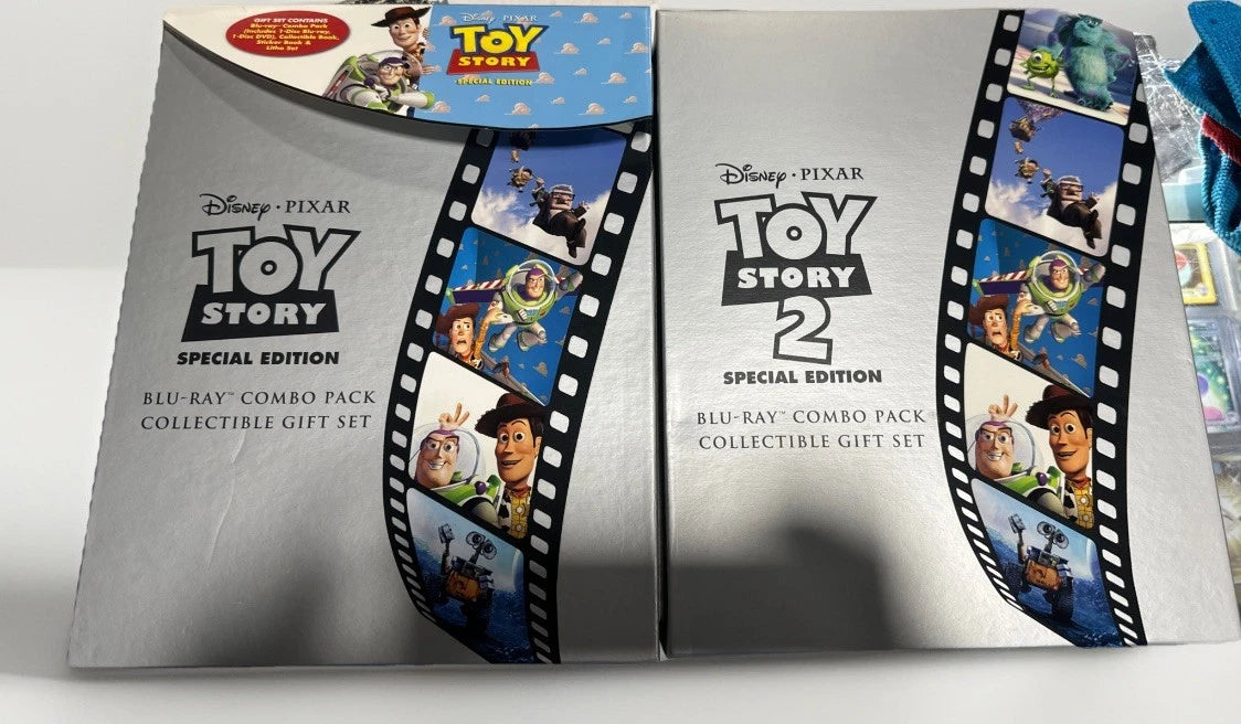 Disney-Pixar Toy Story 1 & 2 Special Edition Blu-Ray Combo Collectible Gift Set