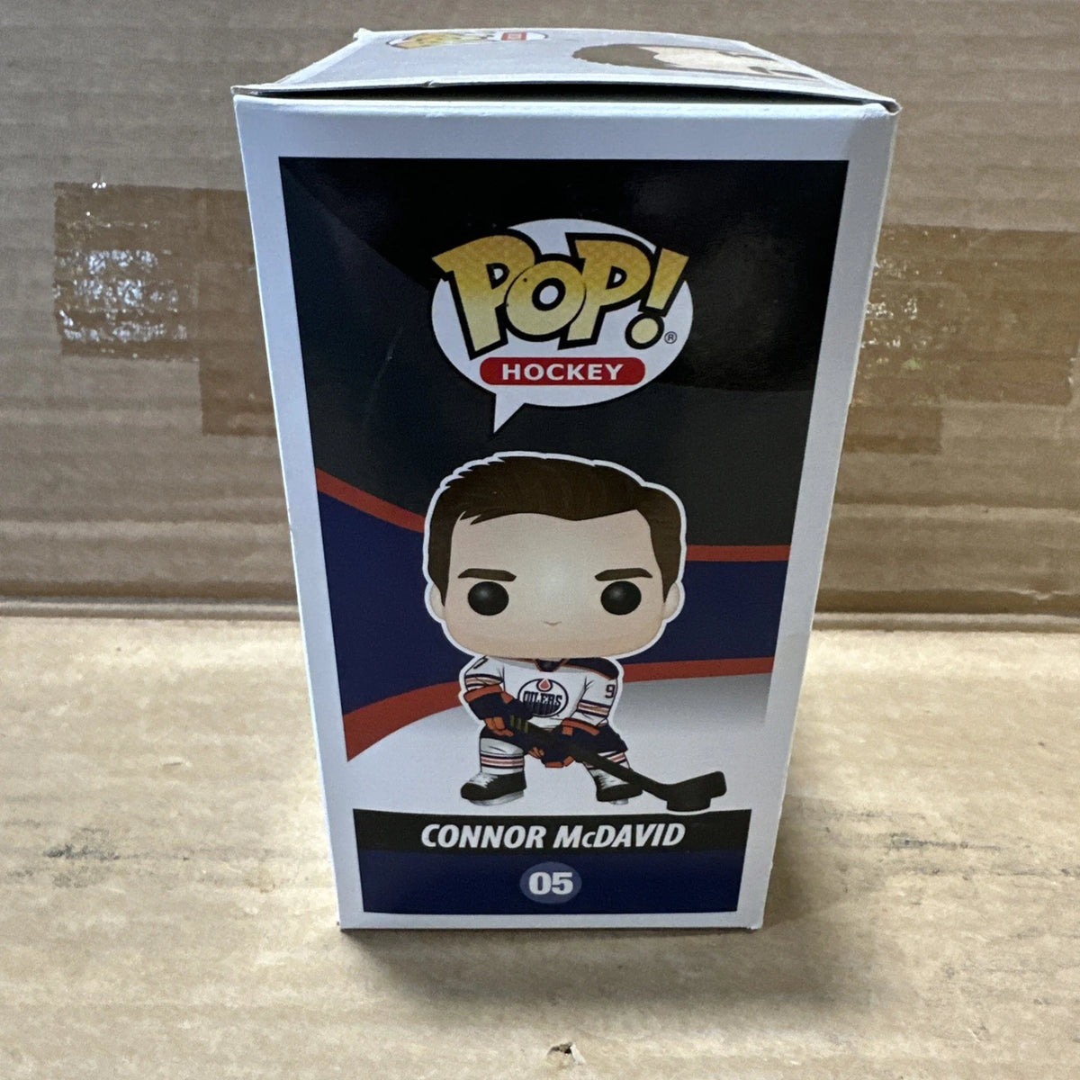 Connor Mcdavid Funko POP! NHL Hockey #05 Oilers Canada Exclusive White Jersey