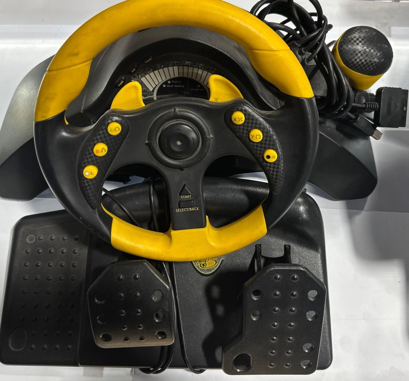 Mad Catz MC2 Racing Steering Wheel & Pedals Controller For Multiple Consoles