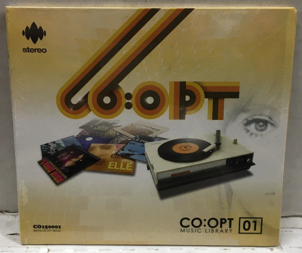 CO:OPT Music Library #1 Various Sealed CD