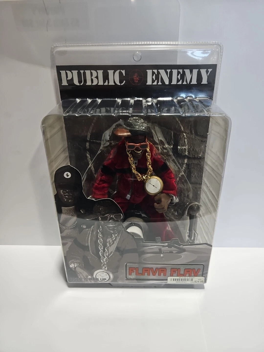 Flavor Flav Public Enemy Hip Hop 9" Figure Statue Figurine MEZCO