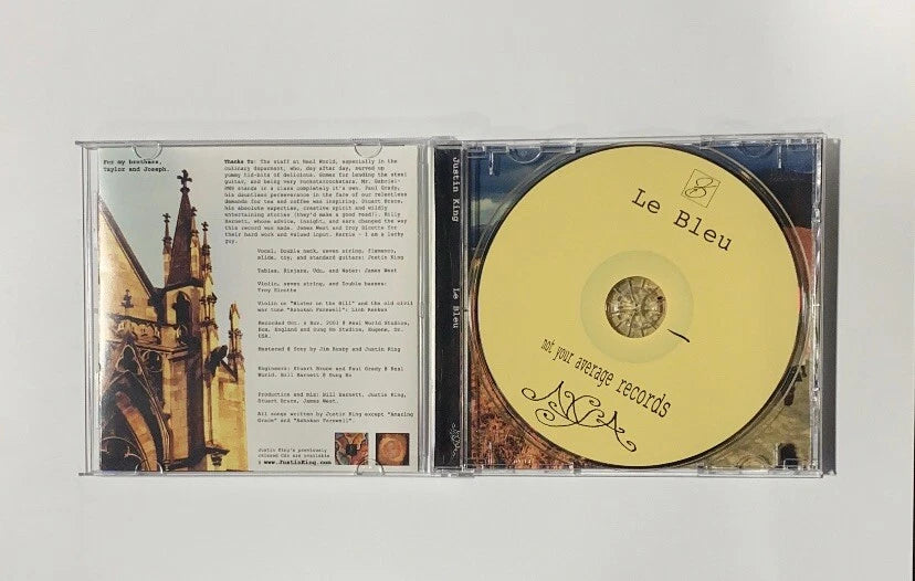 Le Bleu by Justin King CD (Guitar/Piano) SIGNED