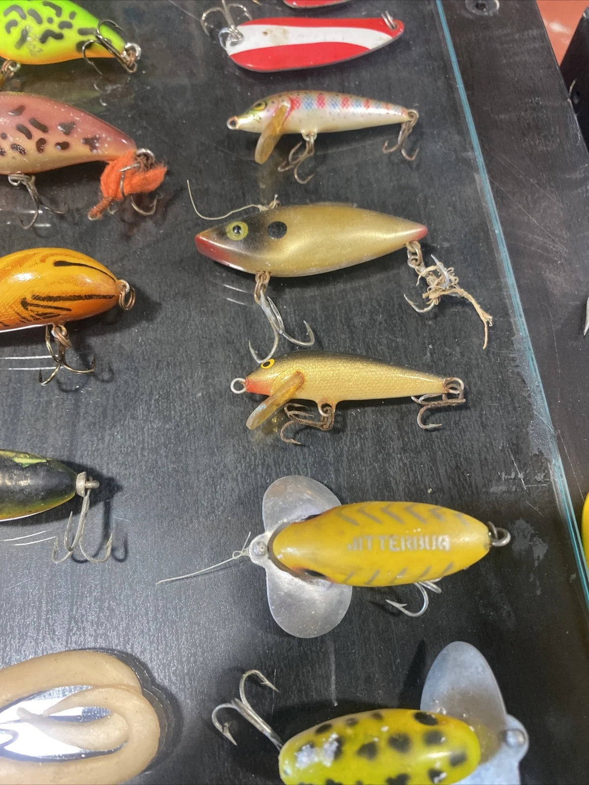 Vintage Fishing Lures (45) MANNS RAPALA REBEL HELFIN BAGLEY
