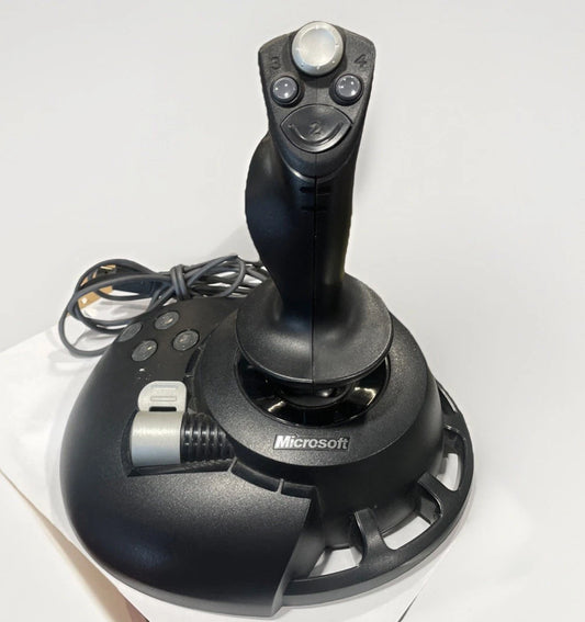 Microsoft Sidewinder Precision 2 Joystick USB Black Gaming X05-92624
