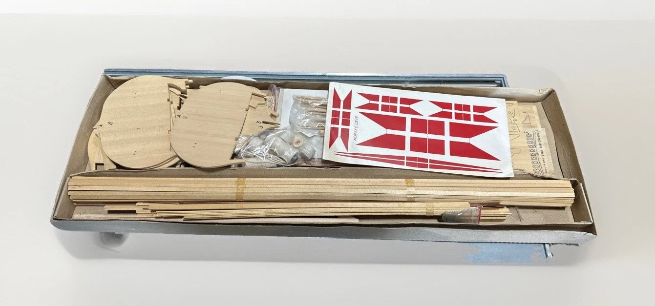 Complete Norske Love No 437 Billing Boats Wood Model Ship Building READ
