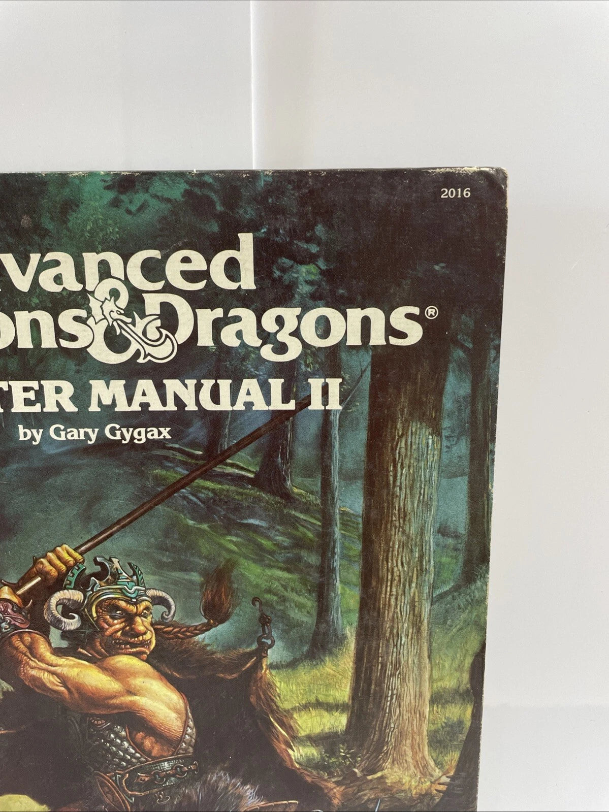 Advanced Dungeons & Dragons Monster Manual 2 II Gary Gygax TSR 1983 Acceptable