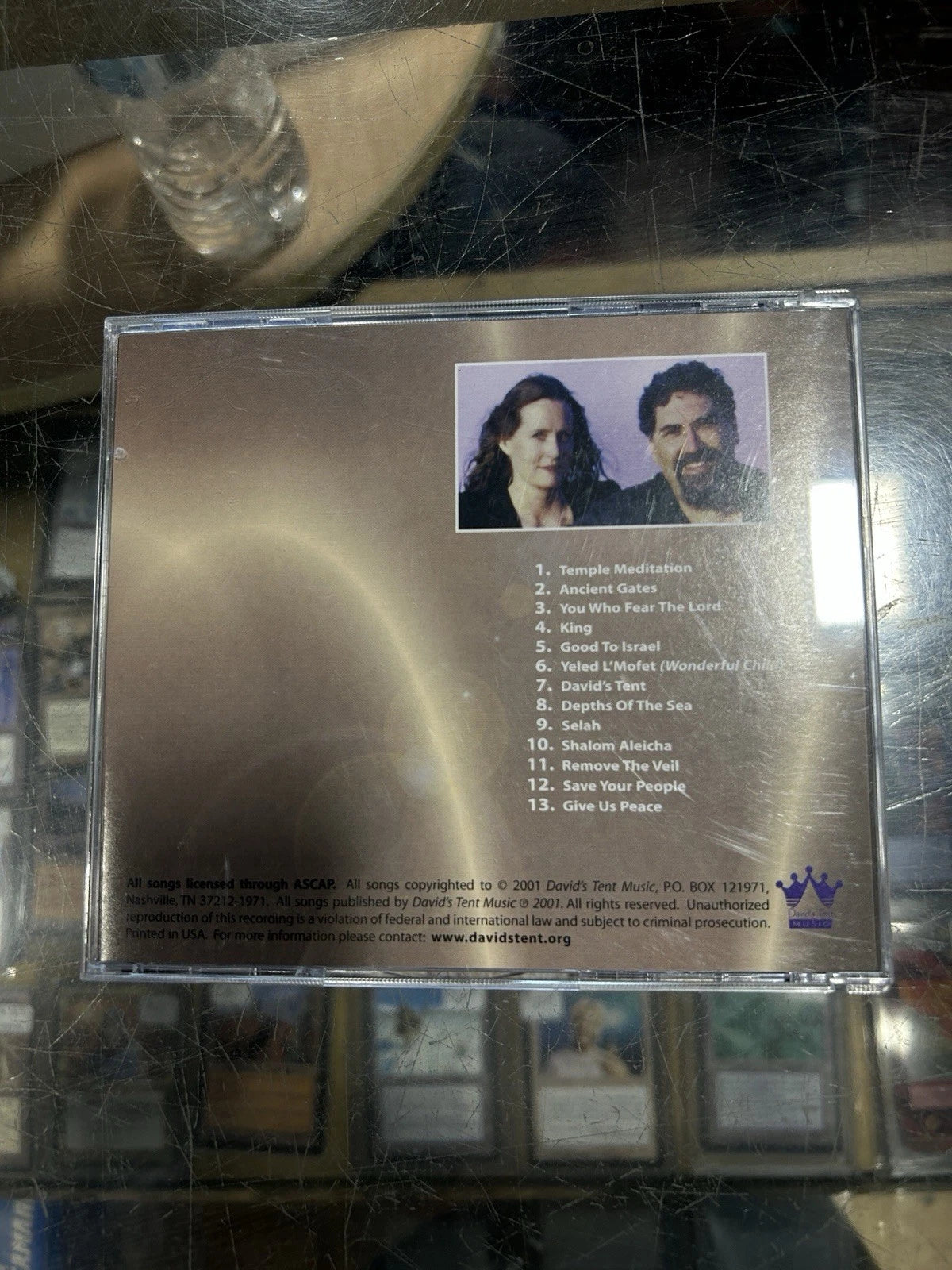 Ancient Gates Worship from the Deserts of Israel Avner, Rachel Boskey (CD, 2001)