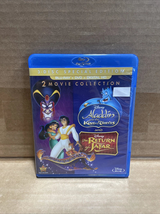 Disney Blu-ray Aladdin and the King of Thieves / Return of Jafar Double Feature