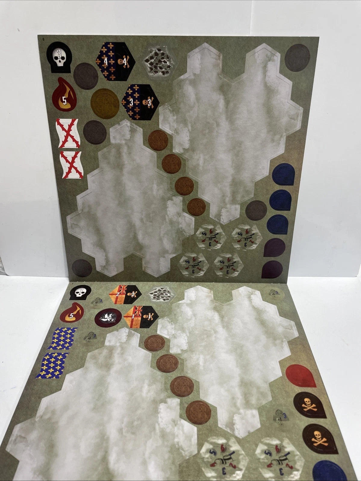Captains Log Board Adventure Game Colonial Sailing Explore Pirates Rare Vintage