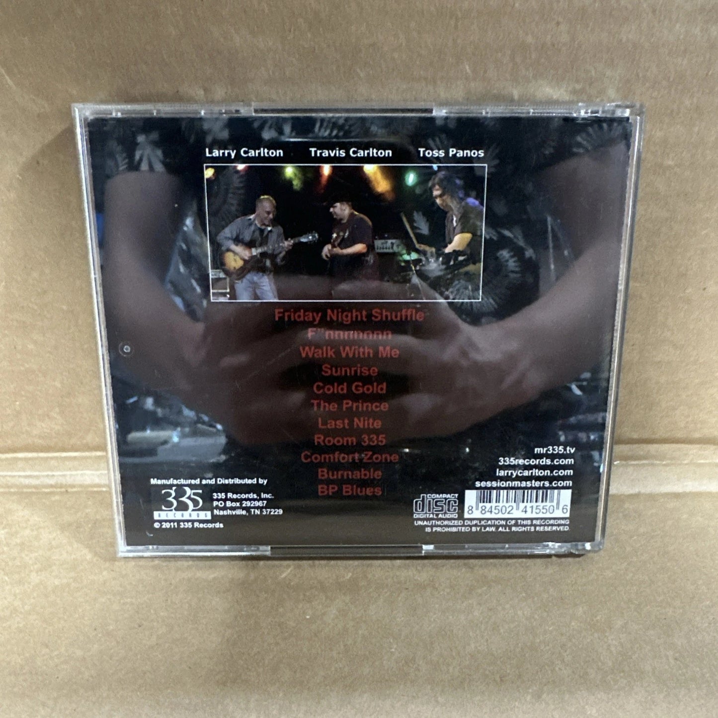 LARRY CARLTON - The Paris Concert - 335 Records 2011 CD VG Rare