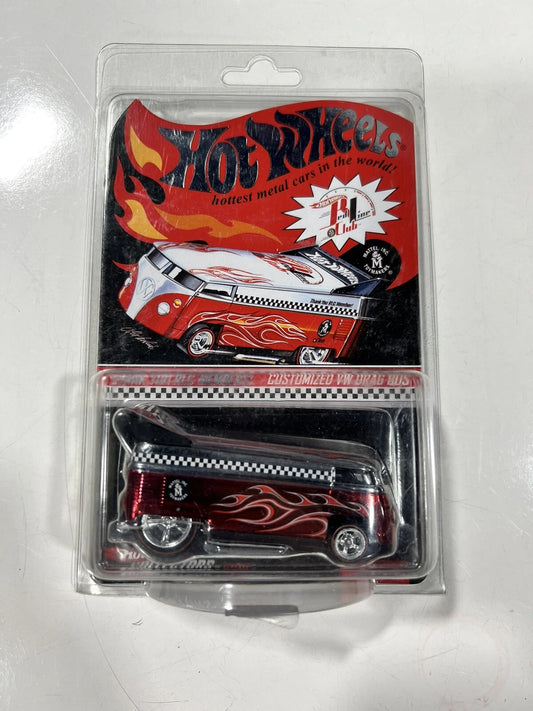 Hot Wheels RLC Thank You RLC Members Customized VW Drag Bus w/Protector #10907