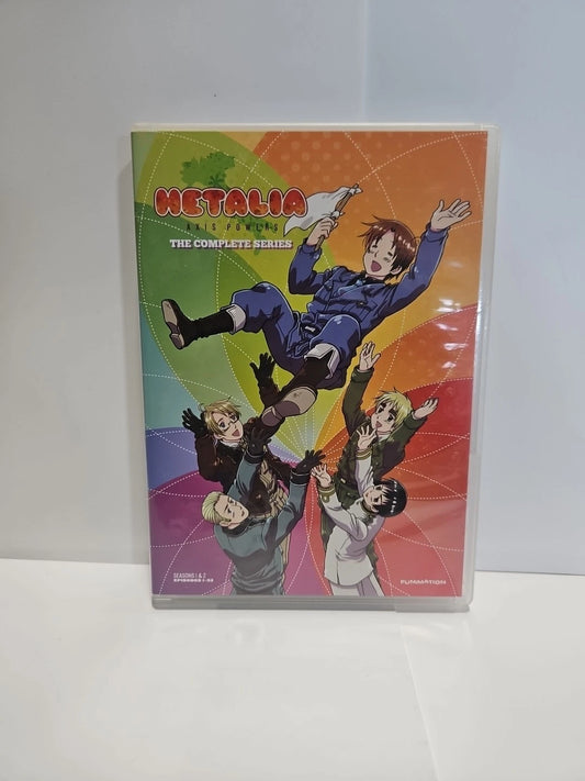 Hetalia: Axis Powers - Complete Series (DVD, 2012, 4-Disc Set)