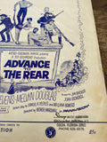 VTG RANDY SPARKS Sheet Music 1960'S MOVIE Advance To The Rear  GLENN FORD