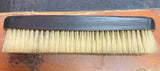 Vintage Ebony Wood Mens Grooming Brush Sterling Silver German Saxon 6.5 Inch
