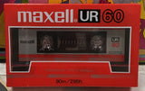 Maxell UR 60 Sealed Cassette