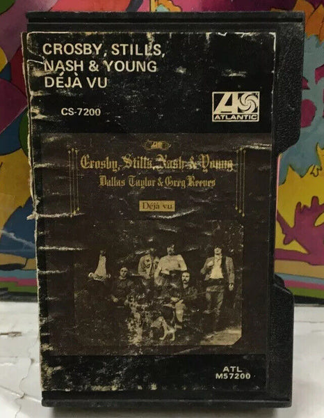 Crosby,Stills,Nash & Young Deja Vu Pink Cassete ATLCSL7200