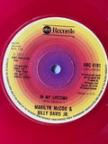 Marilyn McCoo & Billy Davis Jr. Look What You've Done  ABC4191 Ex RED VINYL UK