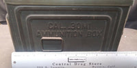 Vintage - U.S. Cal .30M1 Ammunition Box Metal with Various Items Inside