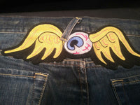 Von Dutch Designer Jeans Winged Eyeball Size 40 "American Made Forever" GREAT