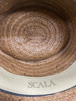 Vintage Scala small pequeno petite hat w ribbon. USA MADE! RARE