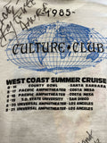 Culture Club Let’s Be Modern! West Coast Summer Cruise 1985 Autographed Shirt