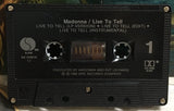Madonna Live To Tell Canada Import Cassette Single 9204614