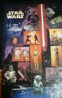 Star Wars Saga USPS Stamp Sheet of 15 .41 Cent USA Stamps 2007