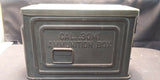 Vintage - U.S. Cal .30M1 Ammunition Box Metal with Various Items Inside