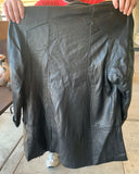 Tibor Men's Leather Coat Size Small