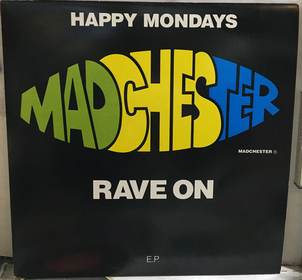 Happy Mondays Madchester Rave On UK Import EP Fac242 Embossed