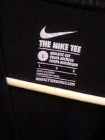 The Nike Tee Black w/ Orange Camo Pocket Athletic Cut Size L