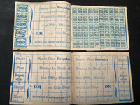 Vintage Blue Chip Savings Book Lot