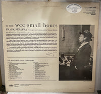 Frank Sinatra In The Small Hours UK Import Reissue Record CAPS1008