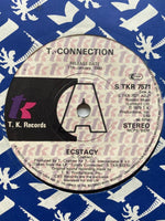 T-Connection - Ecstacy - Promo - 7" Vinyl Record VG+ Vtg 45