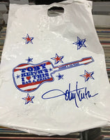 Toby Keith Autographed Vinatge Printer w/ Toby Keith’s Bar & Grill Bag