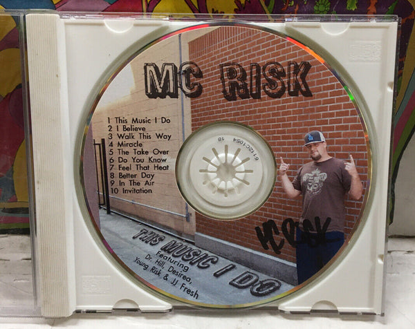 MC Risk This Music I Do Autographed CD
