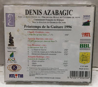 Denis Azabagic Printemps De La Guitare 1996 Autographed CD