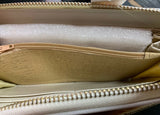 Thammy's Boutique White Wallet Purse With White/Gold Inside - With Tag