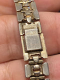 Vintage Gold Tone Long Trifari Flat Chain Necklace 30”