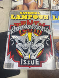 Vintage 1980 National Lampoon Magazine lot of 6