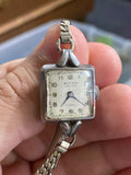 VTG Womans Bulova Deluxe Watch, 21 Jewels, 12k GOLD Filled, SWISS MADE