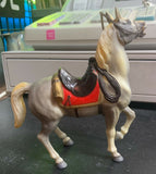 Vintage 1950s Plastic Toy Horse No. 202 Hong Kong