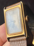 Vtg 1970s Timex watch, running wind-up numerical display