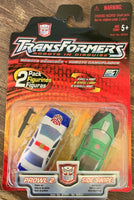 TRANSFORMERS ROBOTS IN DISGUISE RID PROWL 2 SIDE SWIPE 2001 NEW SEALED!